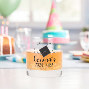 Verre À Whisky Félicitations Diplômé sur mesure Whiskey Glass