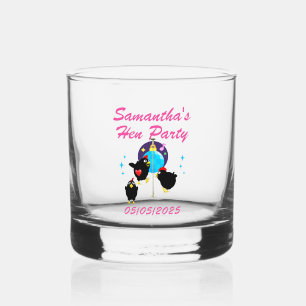 Verre À Whisky Fête de Enterrement de Vie de Jeune Fille Personna