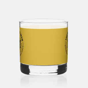 Verre À Whisky Fête des pères Black Man Emblem Keepsaké Liquor