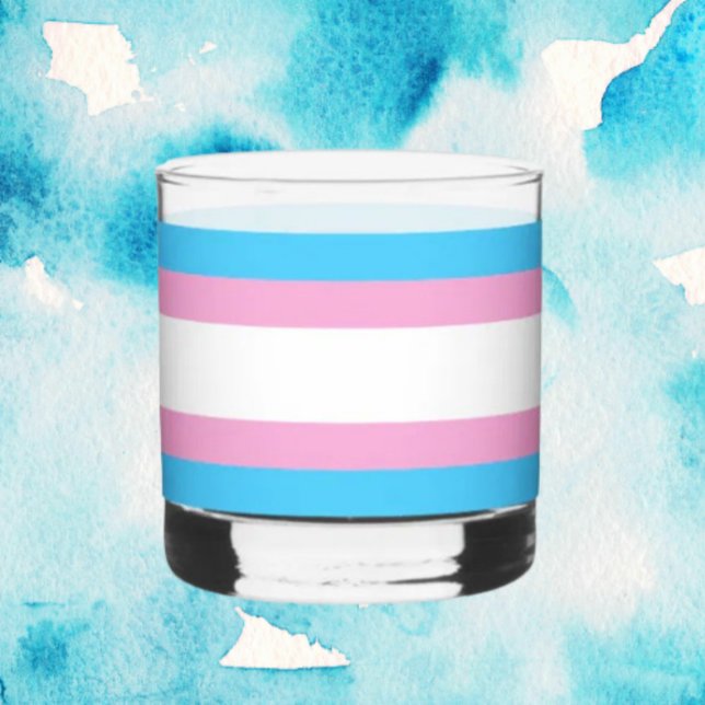 Verre à whisky Fierté Trans : Buvez avec Solidarit (Créateur téléchargé)