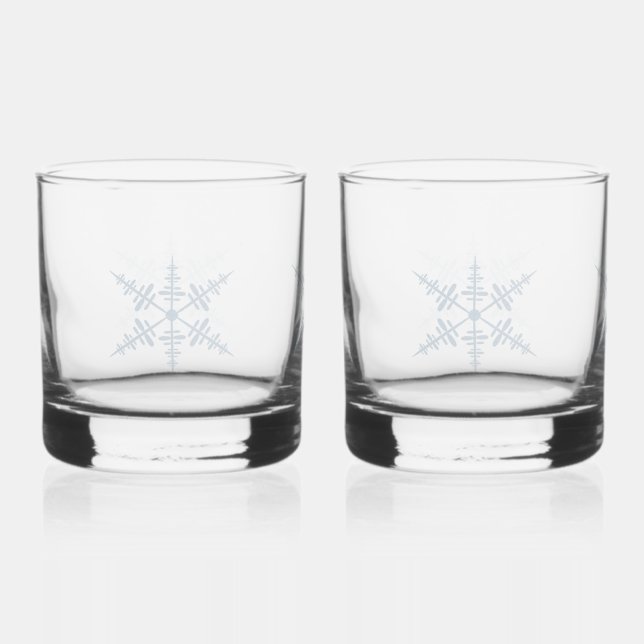 Verre À Whisky Flèche de neige (Recto)