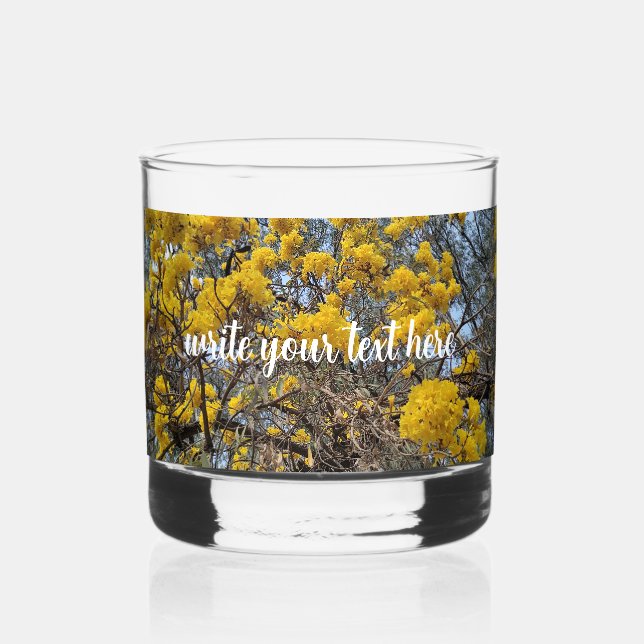 Verre À Whisky Fleur de la nature (Verso)