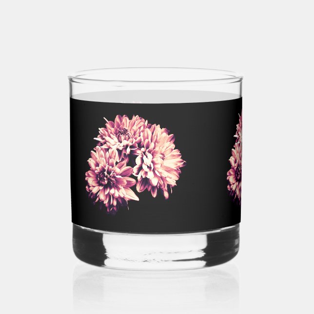 Verre À Whisky Fleurs (Recto)