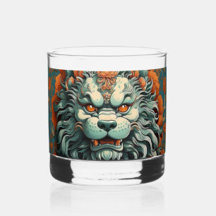 Verre À Whisky Flu Lion de sagesse Whiskey Glass
