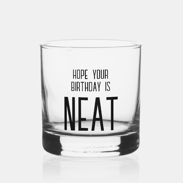 Verre À Whisky Funky Birthday Whiskey Glass (Recto)