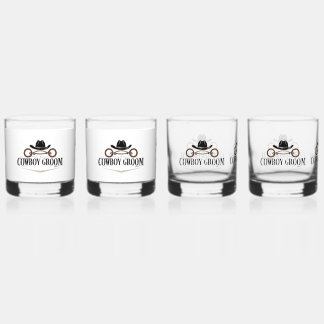 Verre À Whisky Garçon d'honneur Cowboy