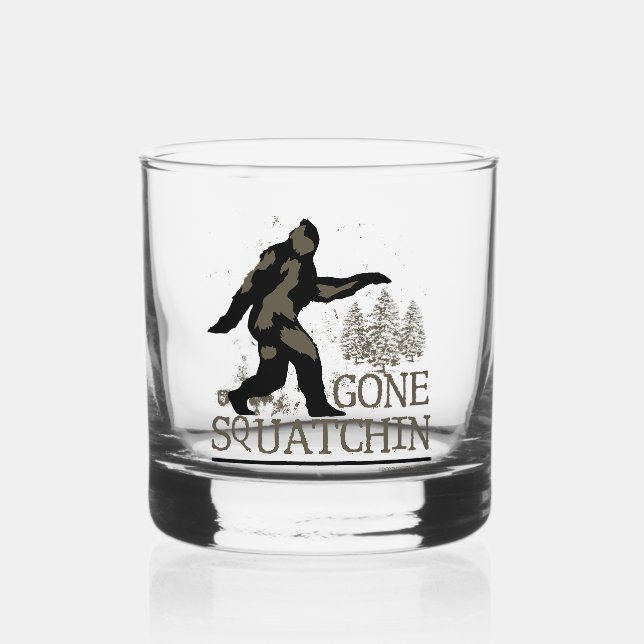 Verre À Whisky Gone Squatchin (Recto)