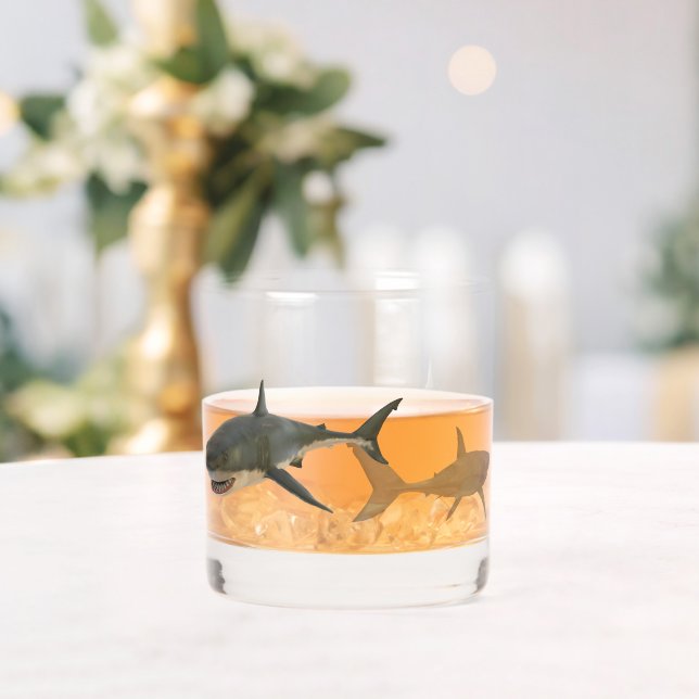 Verre À Whisky Grand requin blanc (Insitu (Mariage))
