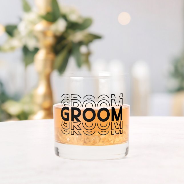 Verre À Whisky Groom (Insitu (Mariage))