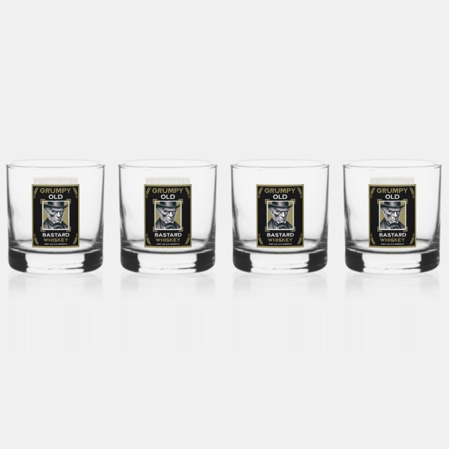 Verre À Whisky Grumer Vieux Barré Whiskey (Recto)
