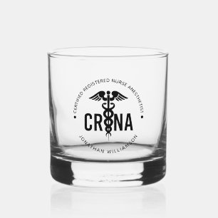 Verre À Whisky Infirmière anesthésiste certifiée CRNA personnalis