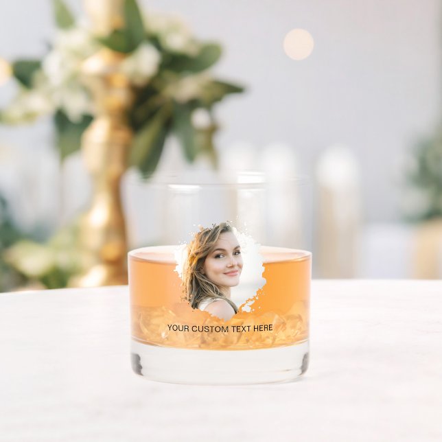 Verre À Whisky Instagram personnalisé avec effet photo (Insitu (Mariage))