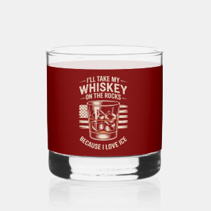 Verre À Whisky J'aime l'ICE Patriote Conservateur