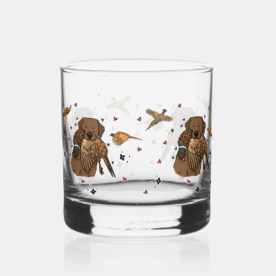 Verre À Whisky Labrador Retriever Chocolat de Chasse