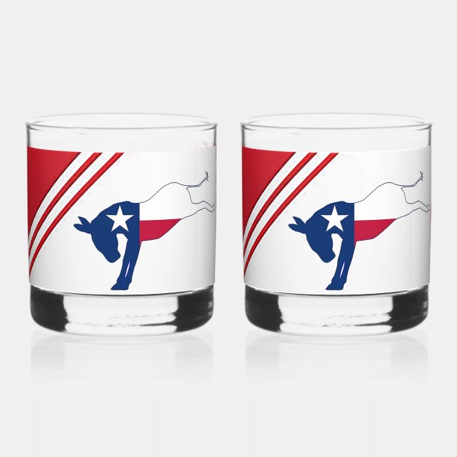 Verre À Whisky Le démocrate Donkey Rock Glass (Recto)