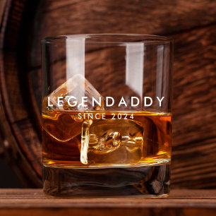 Verre À Whisky Legendaddy depuis pour le légendaire père minimali