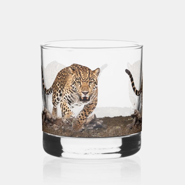 Verre À Whisky Léopard (Recto)