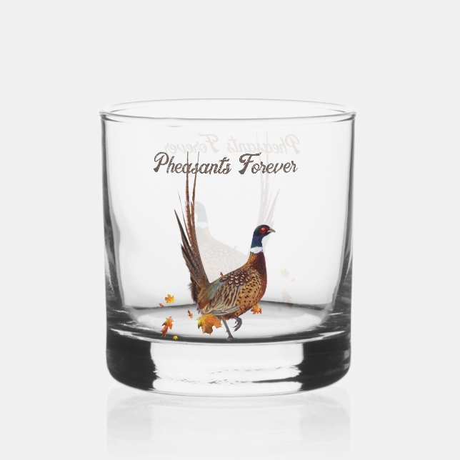 Verre À Whisky Les faisans pour toujours (Recto)
