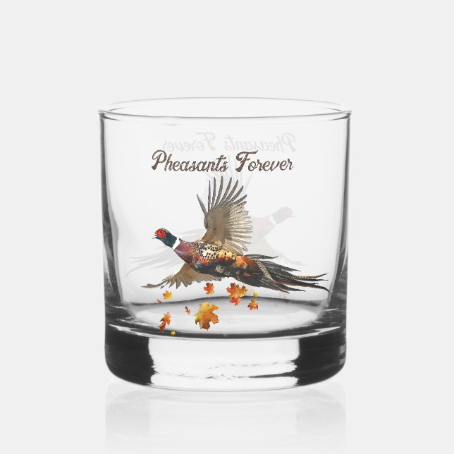 Verre À Whisky Les faisans pour toujours (Recto)