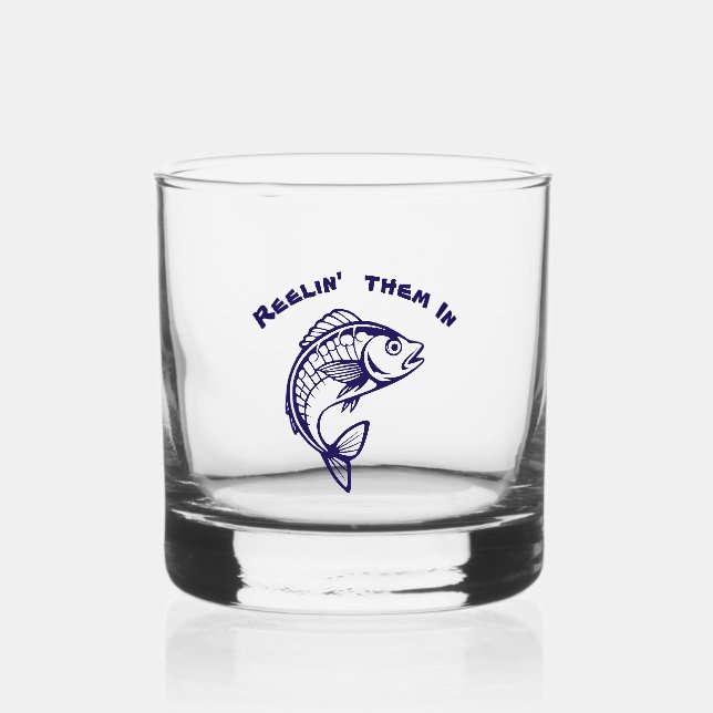 Verre À Whisky Les Regarder Dans Le Poisson (Recto)