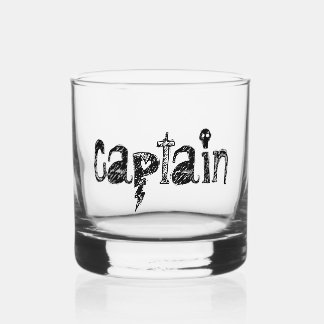 Verre À Whisky Lettre du capitaine