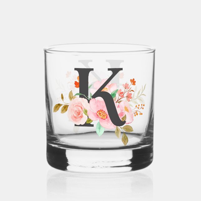 Verre À Whisky Lettre K (Recto)