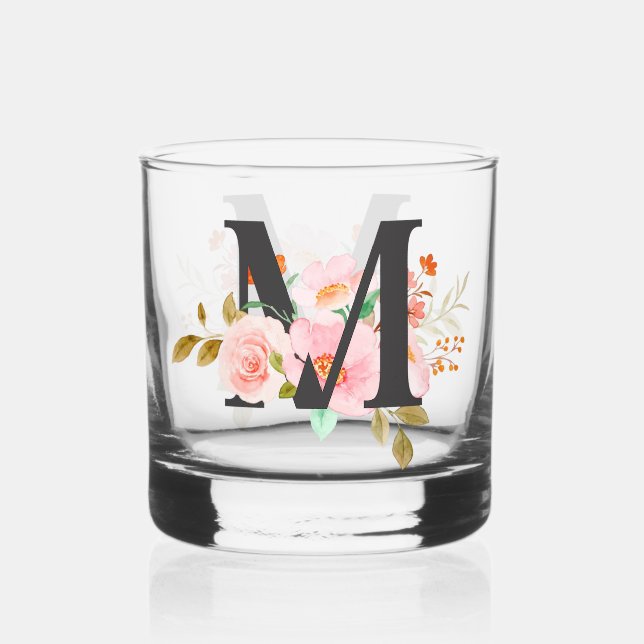 Verre À Whisky Lettre M (Recto)