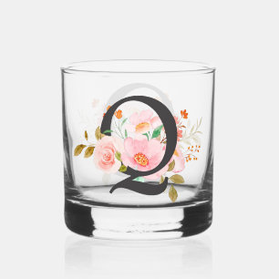 Verre À Whisky Lettre Q