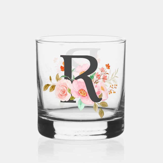 Verre À Whisky Lettre R (Recto)