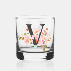 Verre À Whisky Lettre V
