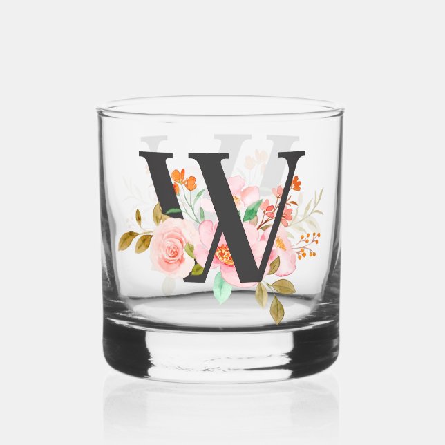 Verre À Whisky Lettre W (Recto)