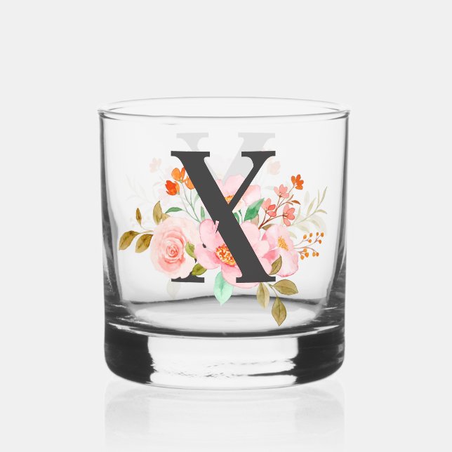Verre À Whisky Lettre X (Recto)