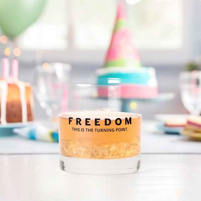 Verre À Whisky Liberté Un Véritable Patriote (Insitu (Anniversaire))