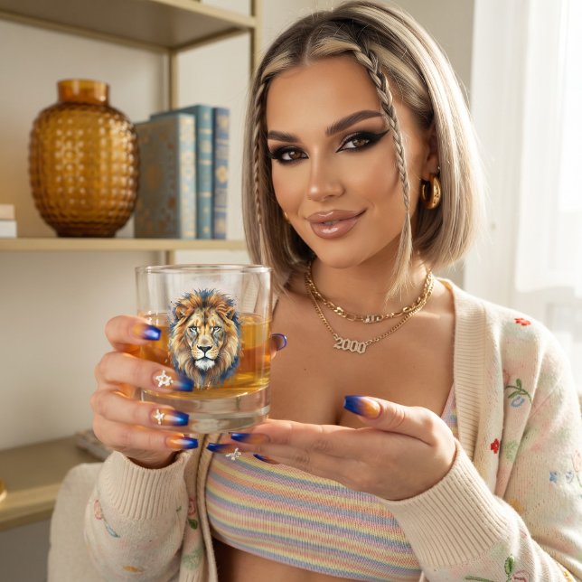 Verre À Whisky Lion (Créateur téléchargé)