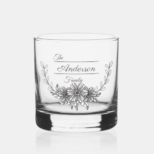 Verre À Whisky Logo de famille personnalisé