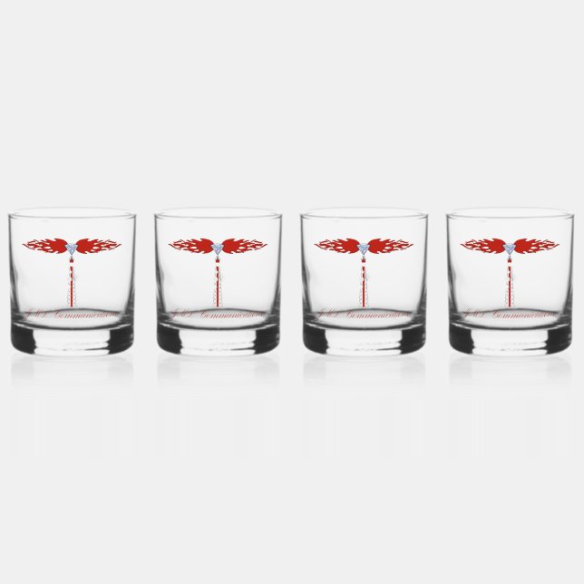 Verre À Whisky Logo de la tour de communication JML (Recto)