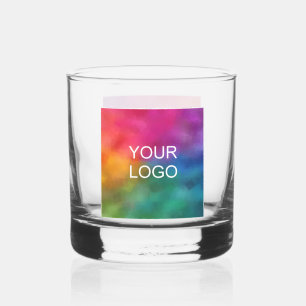 Verre À Whisky Logo d'entreprise moderne Modèle personnalisé