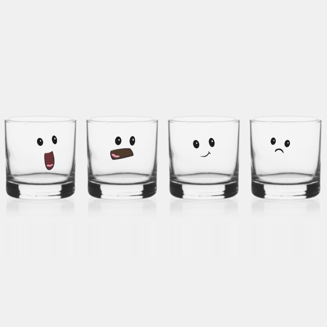 Verre À Whisky Lunettes de support émotionnel (Recto)