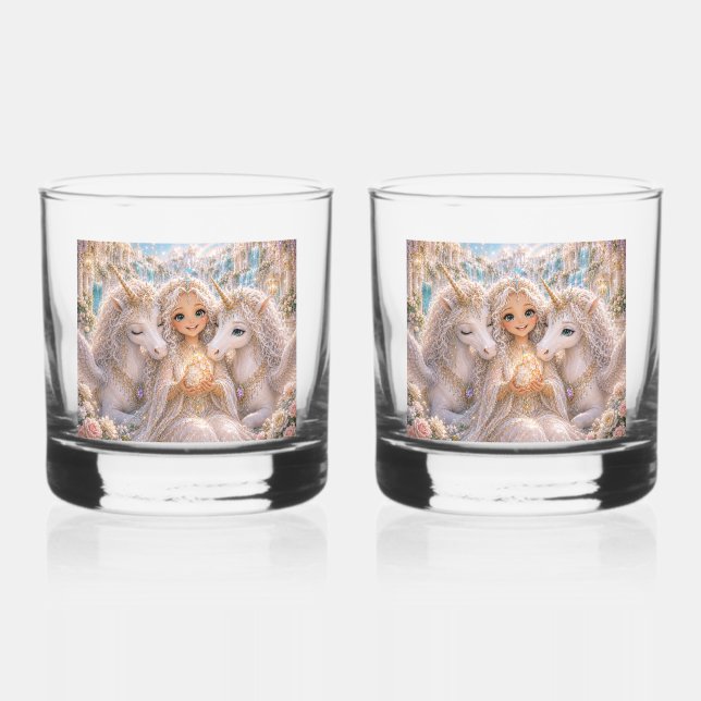 Verre À Whisky Lunettes Unique & Courage (Recto)