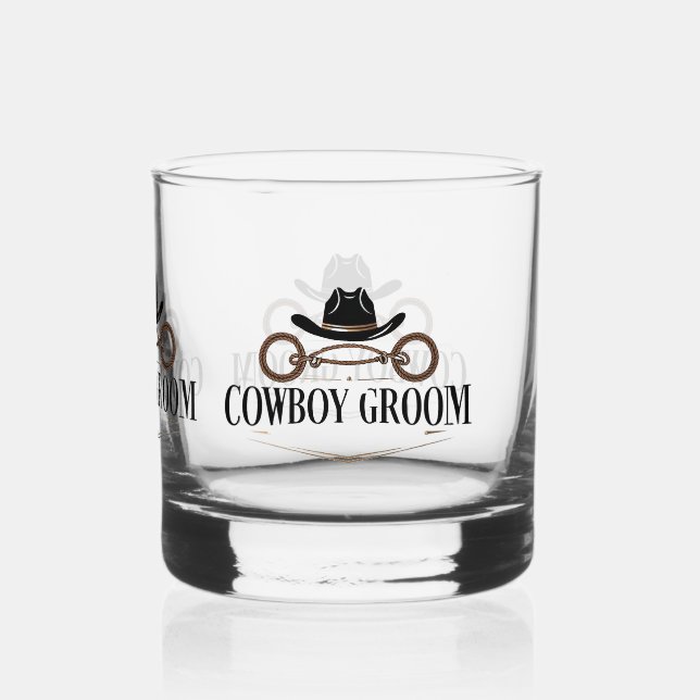Verre À Whisky Marié Cow Boy  (Verso)