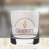 Maroon Gold Vétérinaire École Diplôme Personnalisé