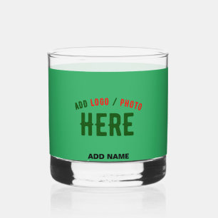 VERRE À WHISKY MARQUE MODERNE MODERNE MODERNE EMERALD VERT VÉRIFI