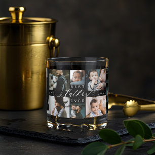 Verre À Whisky Meilleur Père jamais Fête des pères 8 Collage ph