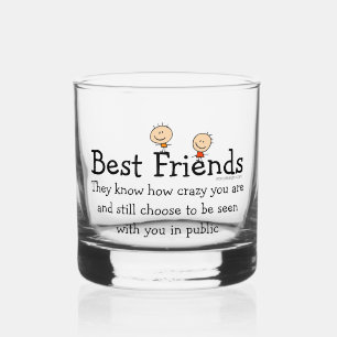 Verre À Whisky Meilleurs amis