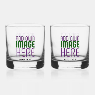 VERRE À WHISKY MODÈLE DE TEXTE D'IMAGE SIMPLE ET CLAIR MODERNE