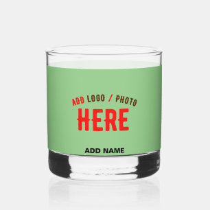 VERRE À WHISKY MODERNE MODERNE À LA MINT VERT VÉRIFIÉ MARQUE STYL