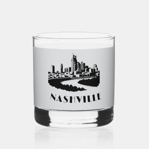 Verre À Whisky Nashville Liquor Bourbon Party Whiskey Glass