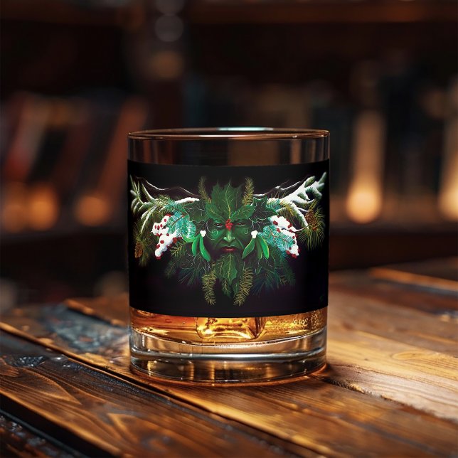 Verre À Whisky Noël Homme vert (Créateur téléchargé)