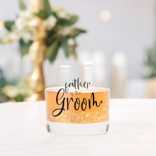 Verre À Whisky Nom du script moderne Père de la chambre Cadeau