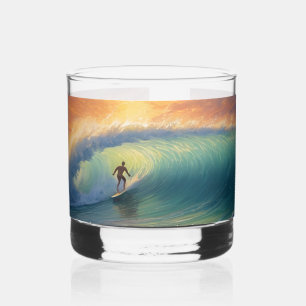 Verre À Whisky Nom personnalisé Surf